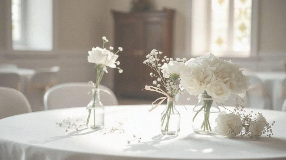 Jak wykorzystać kwiaty w dekoracjach komunijnych?