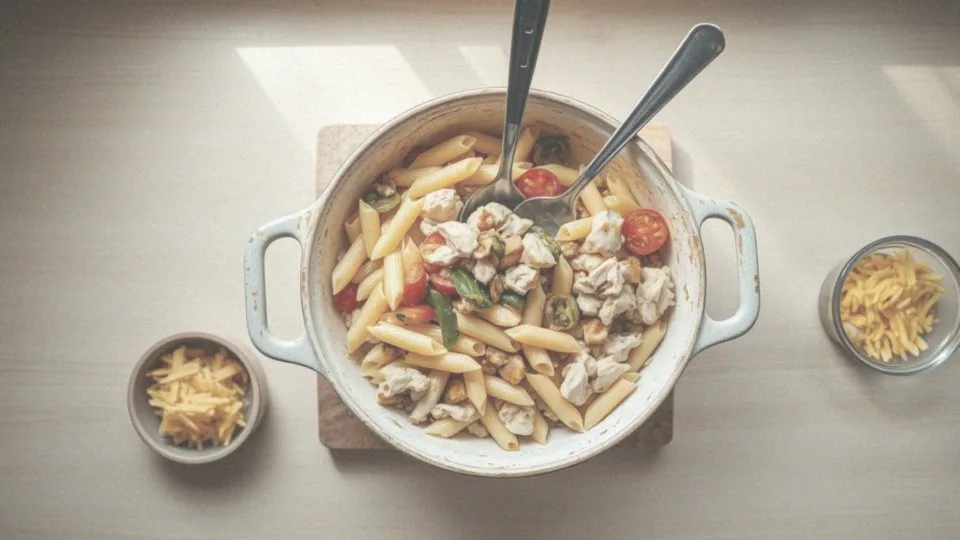 Jak przygotować zapiekankę makaronową z kurczakiem?