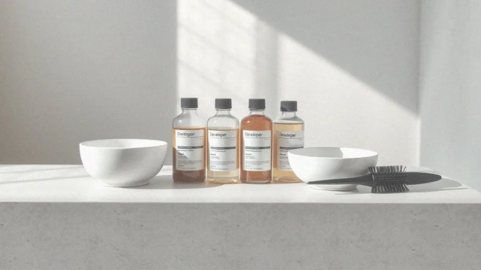 Jakie są proporcje farby i utleniacza?