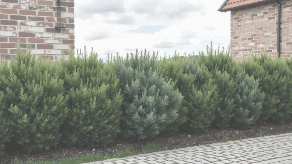 Jakie są walory wizualne jałowca na żywopłot?