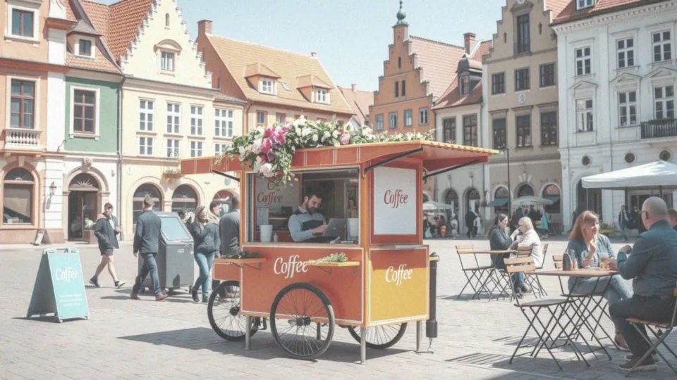 Jak marketing wpływa na dochody z mobilnej kawiarni?