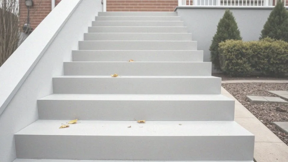 Jakie są możliwości łatwego utrzymania czystości żywicy na schodach zewnętrznych?