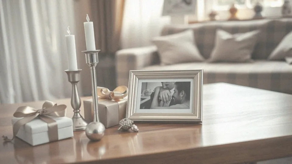 Jakie charakterystyczne atrybuty ma prezent na cynowe gody?