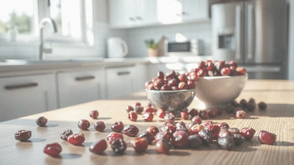 Ile kalorii ma suszona żurawina?