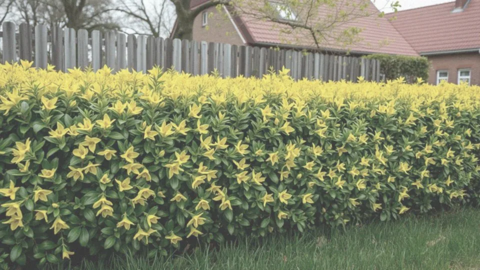Jak formować forsycję w żywopłocie?