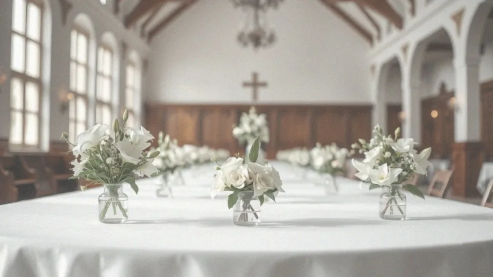 Jakie kompozycje kwiatowe najlepiej pasują do dekoracji na stół komunijny?