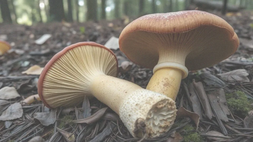 Jakie różnice mają borowik ceglastopory i ponury?