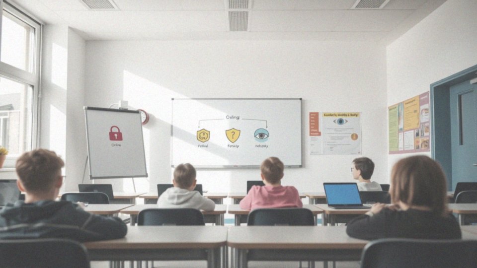 Jakie zagadnienia związane z bezpieczeństwem w internecie są poruszane w projektach?