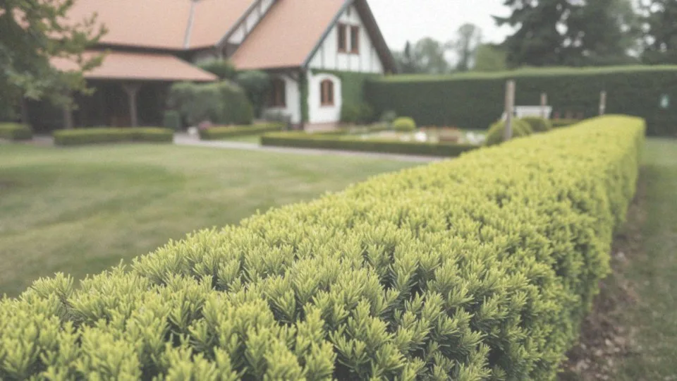 Dlaczego żywotnik zachodni jest najlepszym iglakiem na żywopłot?