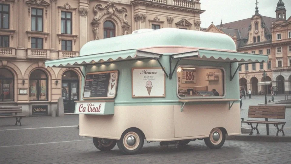 Dlaczego mobilna budka z lodami to dobry pomysł dla początkujących przedsiębiorców?