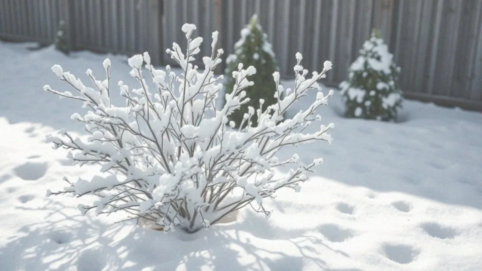 Jak zimowy śnieg wpływa na pęcherznicę kalinolistną?