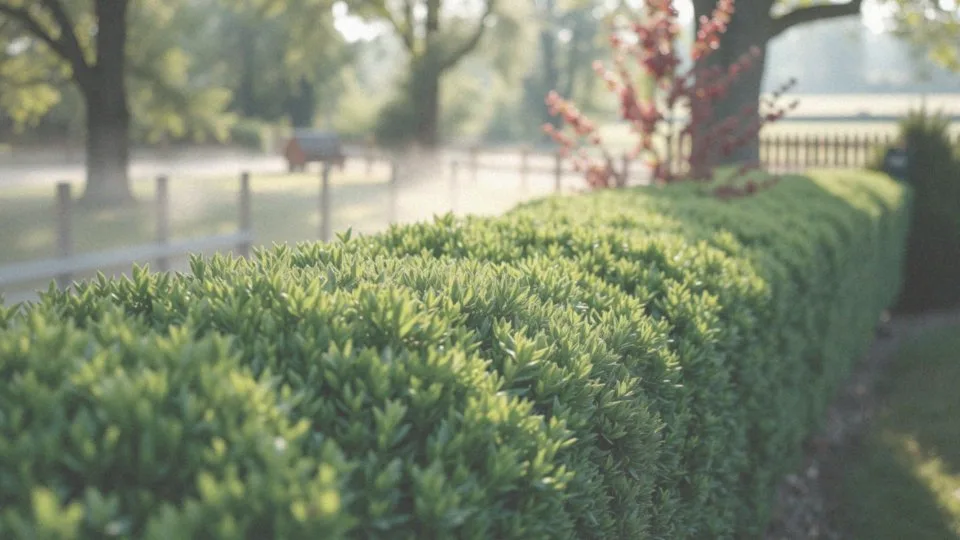 Jakie odmiany żywopłotów rosną najszybciej?