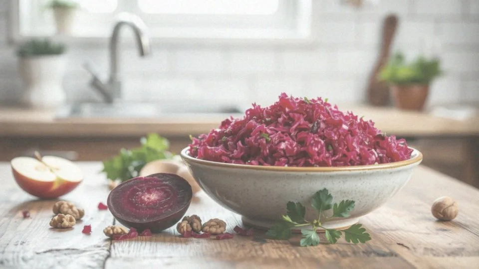 Co warto dodać do surówki z surowych buraków?