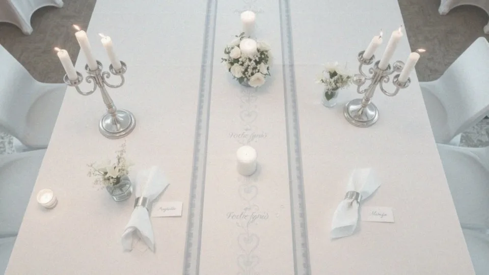 Jakie dekoracje są odpowiednie na stół komunijny dla chłopca?