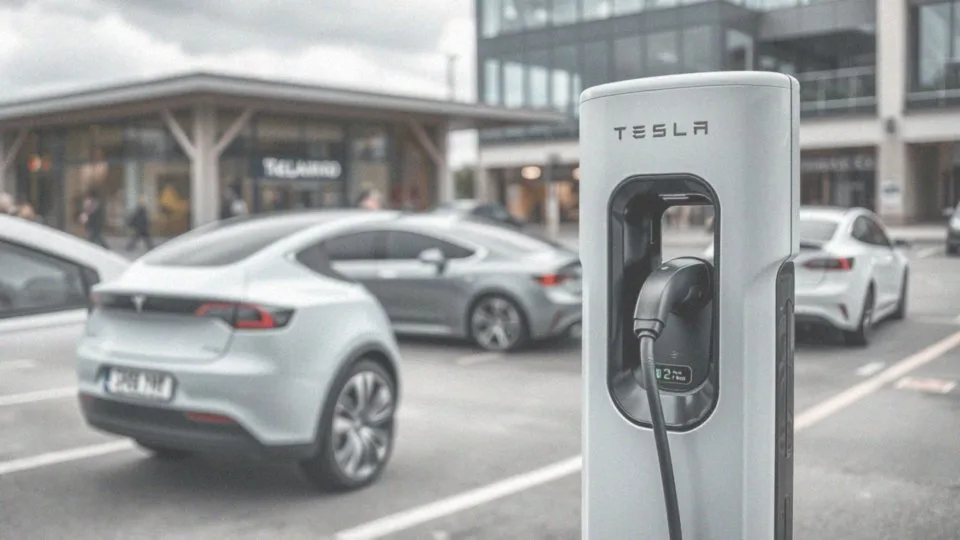 Jakie są dostępne stacje ładowania dla Tesli Y we Wrocławiu?