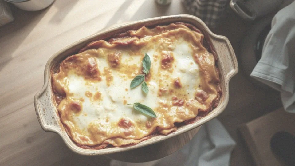 Czy lasagne pieczemy pod przykryciem, czy bez?