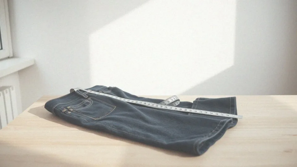 Jak zmierzyć długość nogawki?