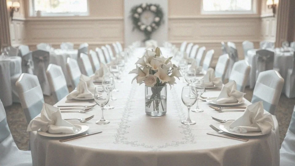 Jakie akcesoria mogą uzupełnić wystrój sali na komunię?