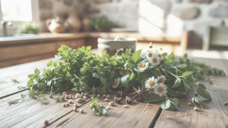 Jakie zioła mają właściwości wiatropędne i rozkurczowe?