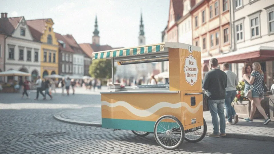 Jakie możliwości daje mobilna budka z lodami w prowadzeniu interesu?