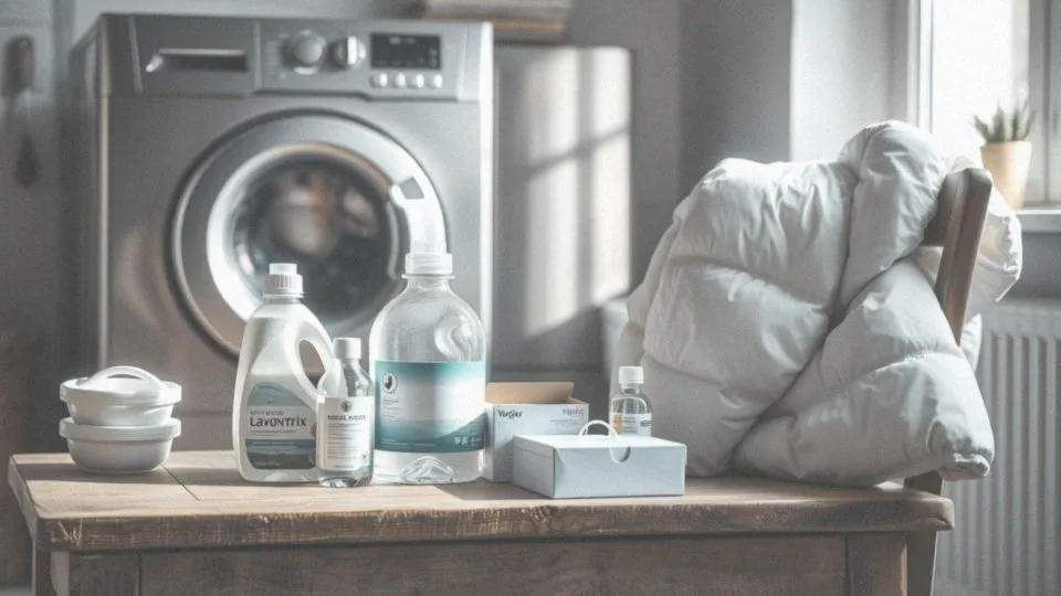 Jakie środki należy unikać przy praniu kurtki puchowej?