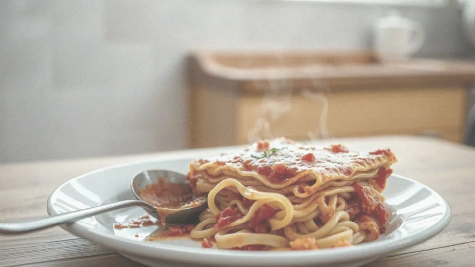 Jak wykorzystać sos do odgrzewania lasagne?