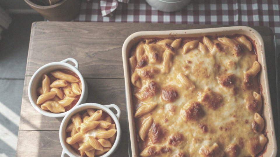 Jakie są różnice w czasie pieczenia różnych form zapiekanki makaronowej?
