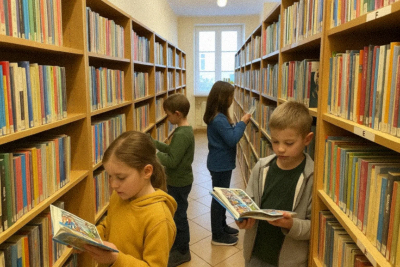 Nauka do matury w Świdniku – zajęcia w bibliotece