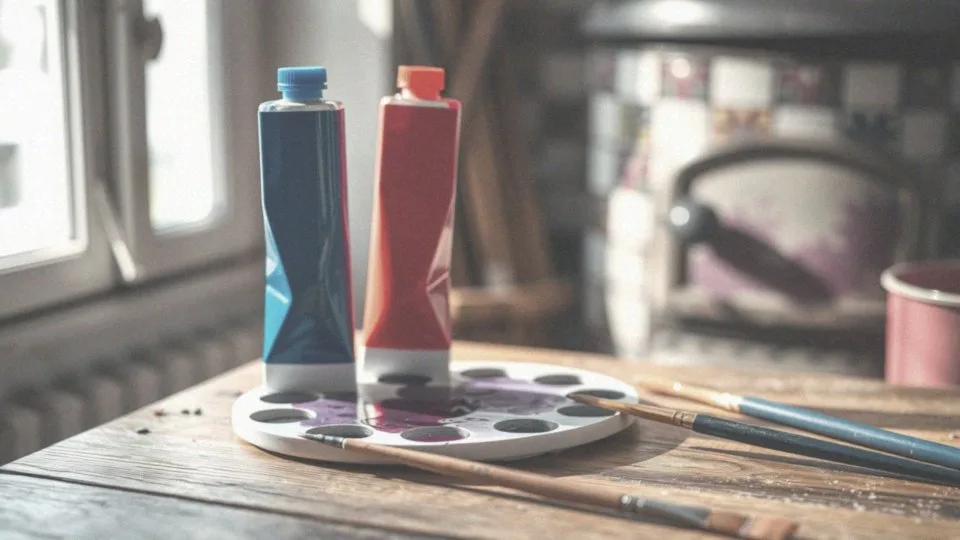 Czerwony i niebieski, jaki kolor wyjdzie? Mieszanie kolorów wyjaśnione