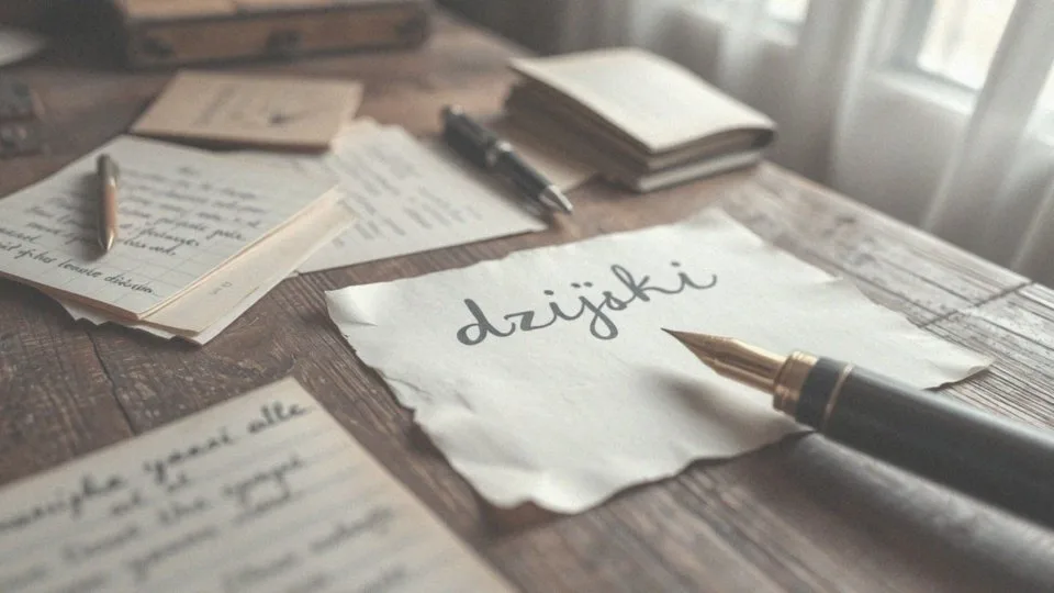 Jak się pisze dzięki? Poprawna pisownia i użycie słowa