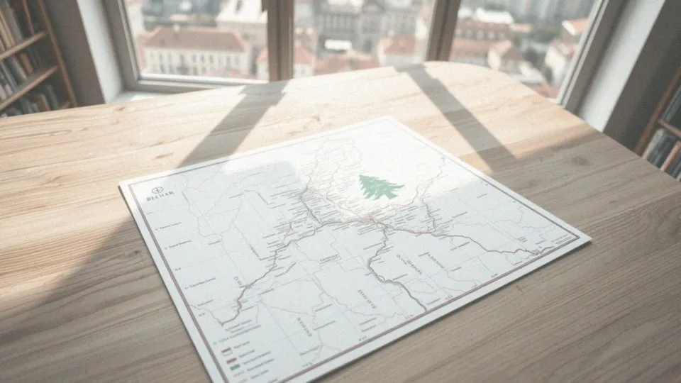 Liban mapa polityczna – kluczowe informacje i granice kraju