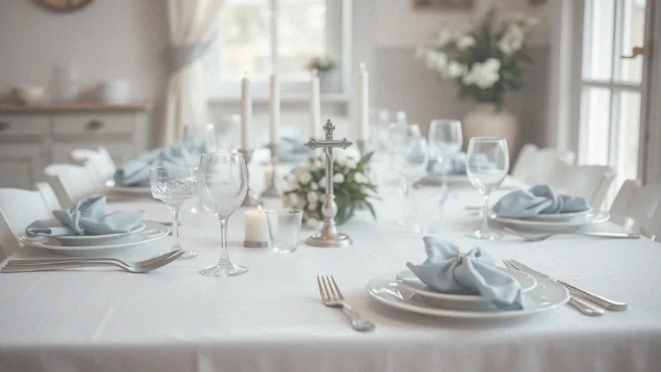 Stół komunijny dla chłopca – jak zaaranżować idealne dekoracje?