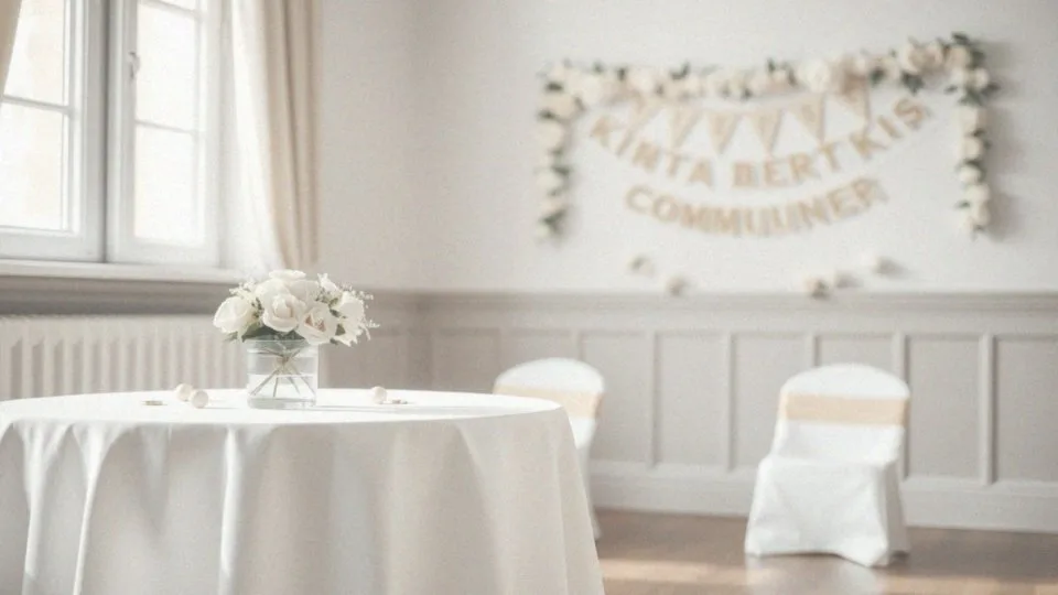 Wystrój sali na komunię dla dziewczynki – trendy i praktyczne porady