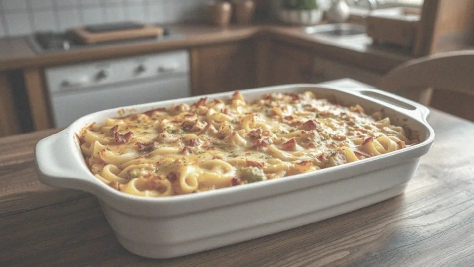 Zapiekanka makaronowa – ile piec i w jakiej temperaturze?
